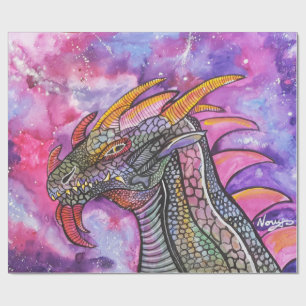 Dragon Art by Novy Wrapping Paper
