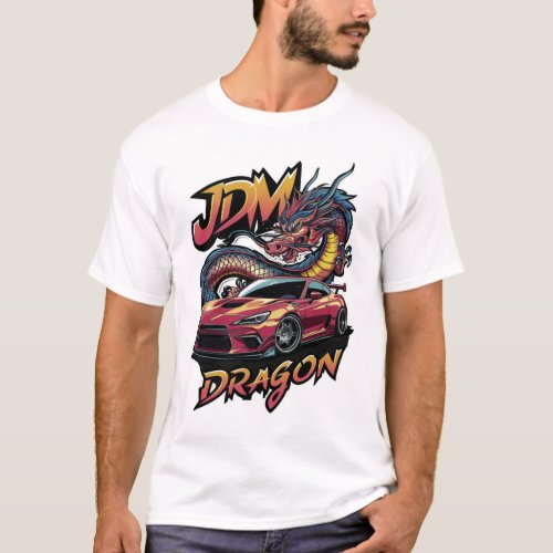 Dragon art design  T_Shirt