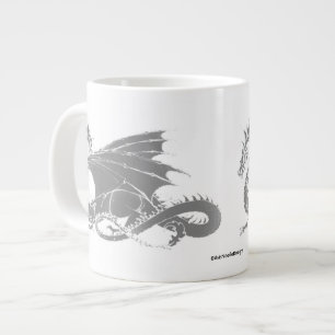 Dragon Art/Grey Giant Coffee Mug