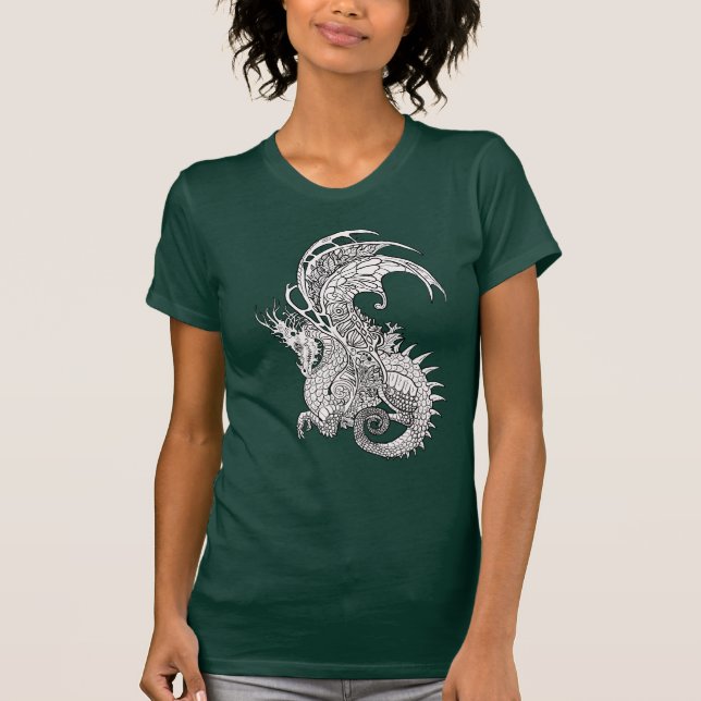 Dragon Art Nouveau style ~shirt T-Shirt (Front)