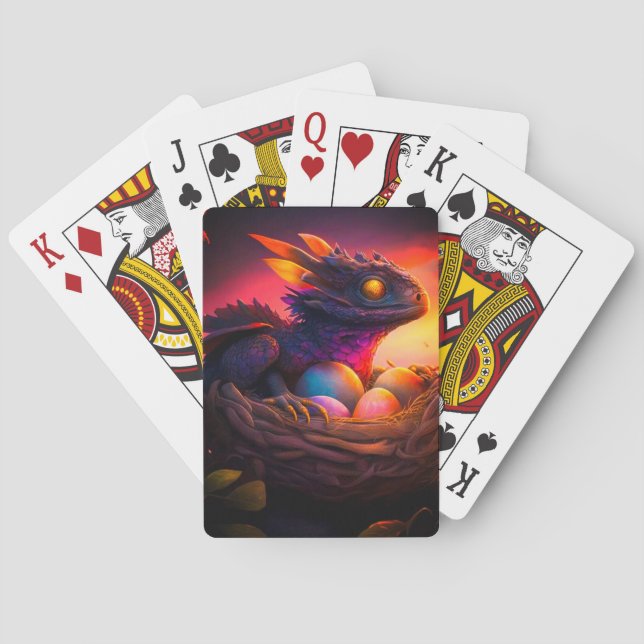 Dragon Art Poker Cards (Back)