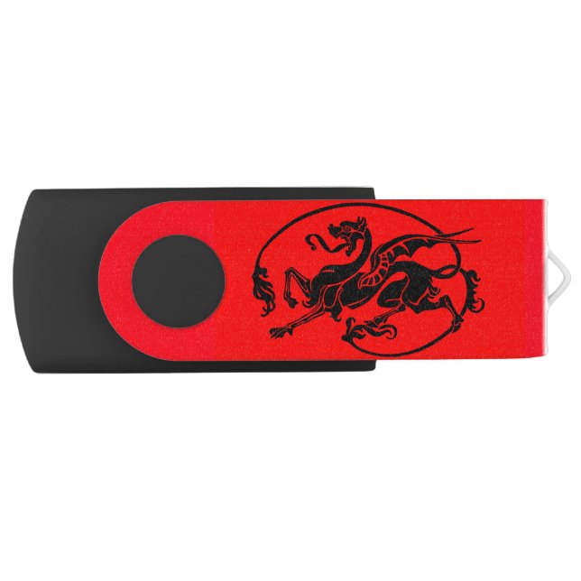 DRAGON ART YEAR OF THE DRAGON USB FLASH DRIVE (Front)