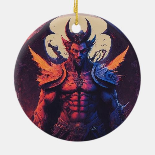 Dragon Arts Pendant Forged in Magic Ceramic Ornament