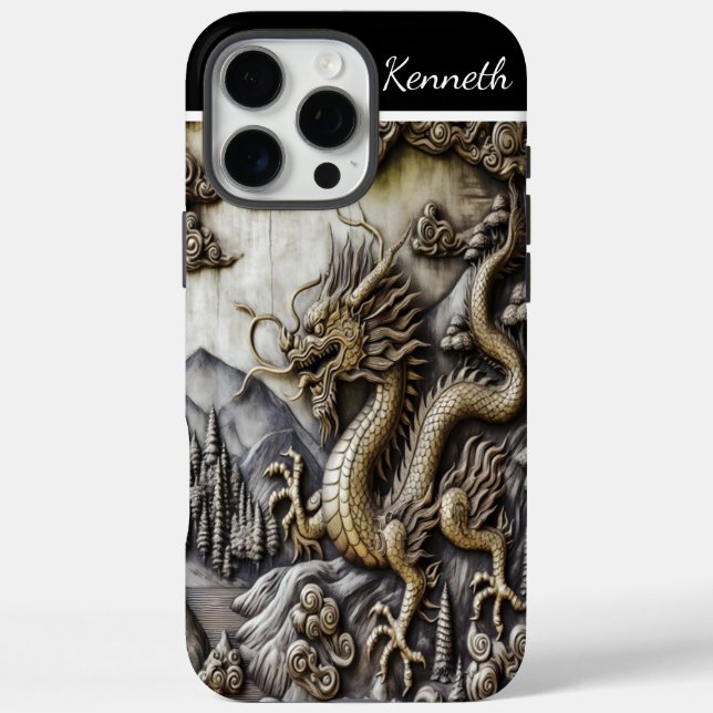 Dragon Ascending Mountain Case-Mate iPhone Case (Back)