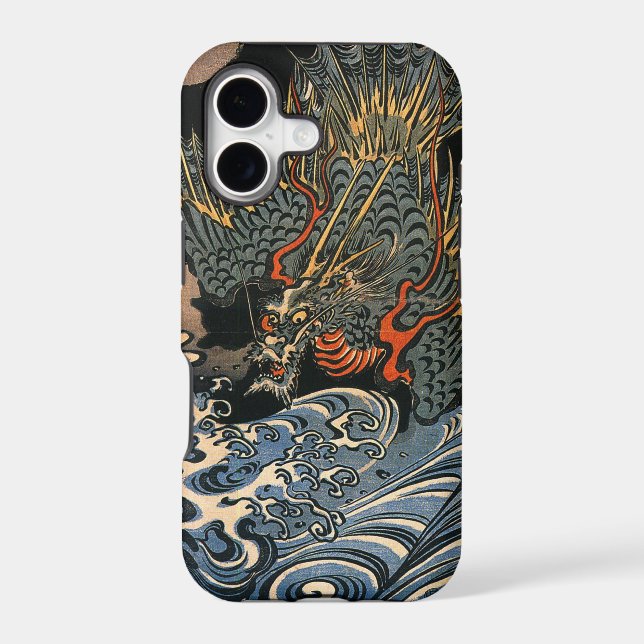 Dragon at Sea Iphone Case (Back)