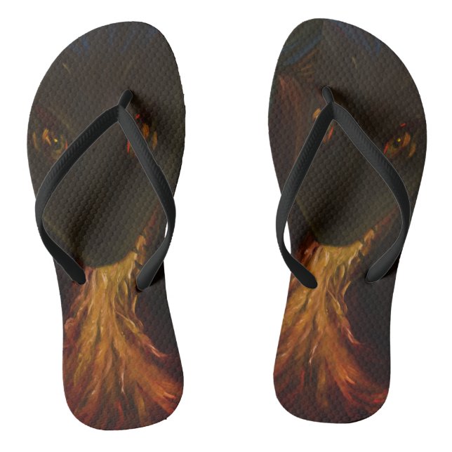 Dragon baby flip flops (Footbed)