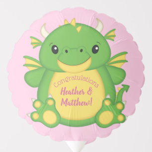 Dragon Baby Shower Balloon
