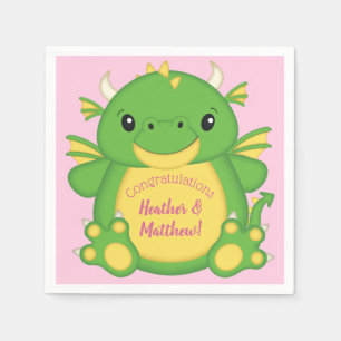 Dragon Baby Shower Napkins