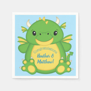 Dragon Baby Shower Napkins