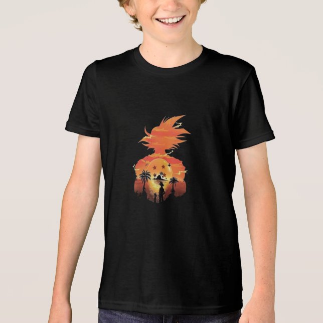 Dragon ball Z Tri-Blend Shirt (Front)