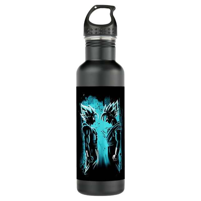 Dragon balll Vegito and Gogeta Stainless Steel Water Bottle (Front)