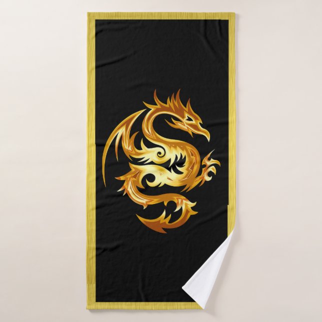 Dragon Bathroom Towel Set (Bath Towel)