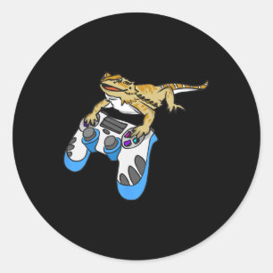 Dragon Bearded Dragons Lizard Classic Round Sticker
