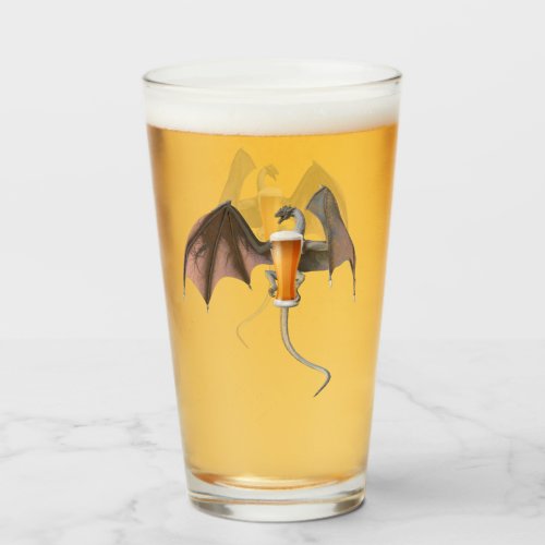 Dragon Beer Lover Glass