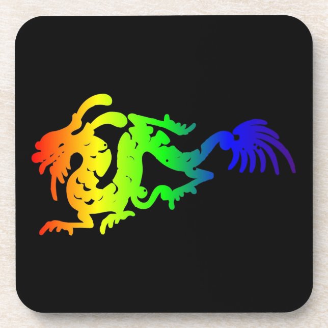 Dragon Beverage Coaster (Front)