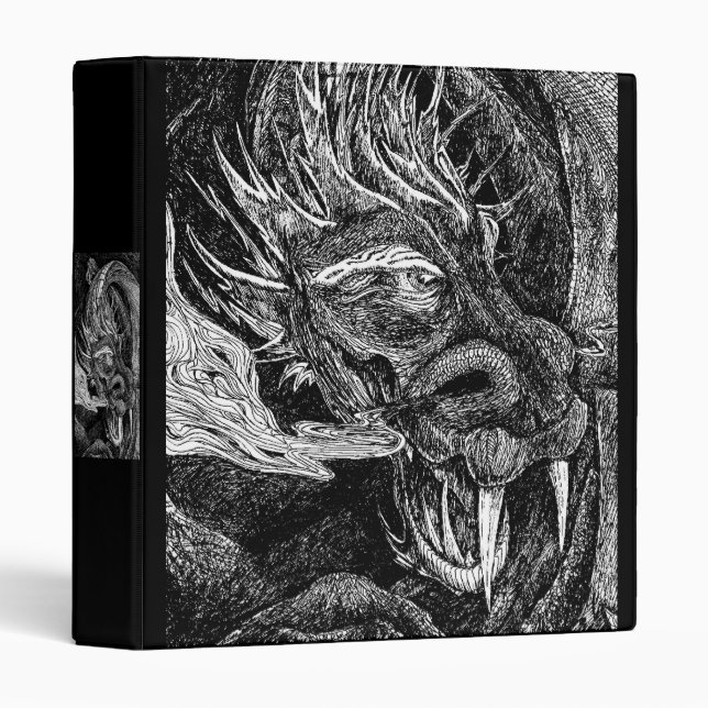 Dragon binder (Front/Spine)