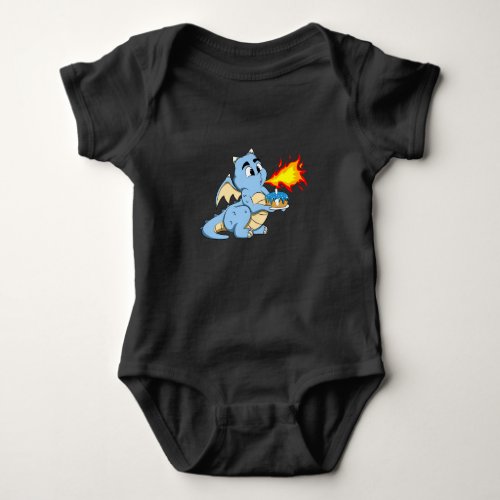 DRAGON BIRTHDAY 1 1st Birthday Boy Cute Dragon Baby Bodysuit