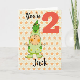 dragon birthday child (age personalized) card