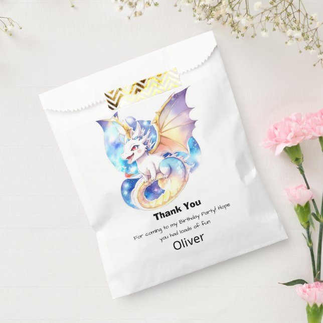 Dragon Birthday Favor Bag (Sealed)