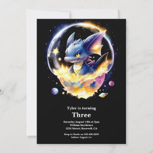 Dragon Birthday Invitation