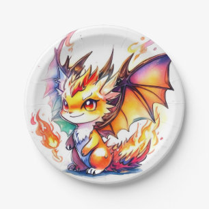 Dragon Birthday Paper Plates