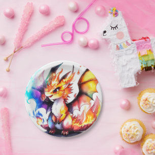 Dragon Birthday Paper Plates