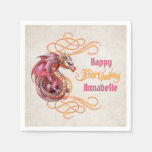 Dragon Birthday Party Napkins