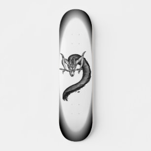 Dragon black and white Design Skateboard Deck