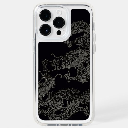 Dragon black and white FLW0174 Speck iPhone 14 Pro Max Case