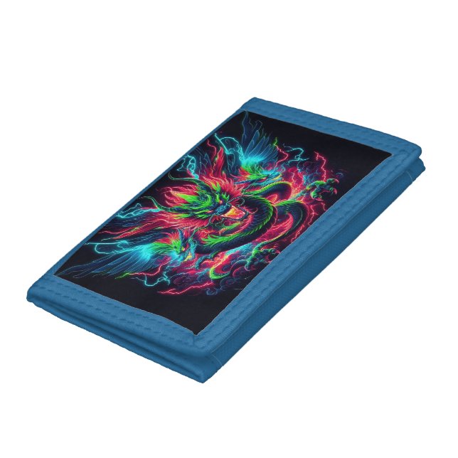 Dragon Blacklight Tri-fold Wallet (Bottom)