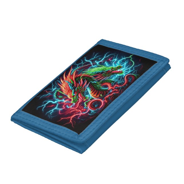 Dragon Blacklight Tri-fold Wallet (Bottom)