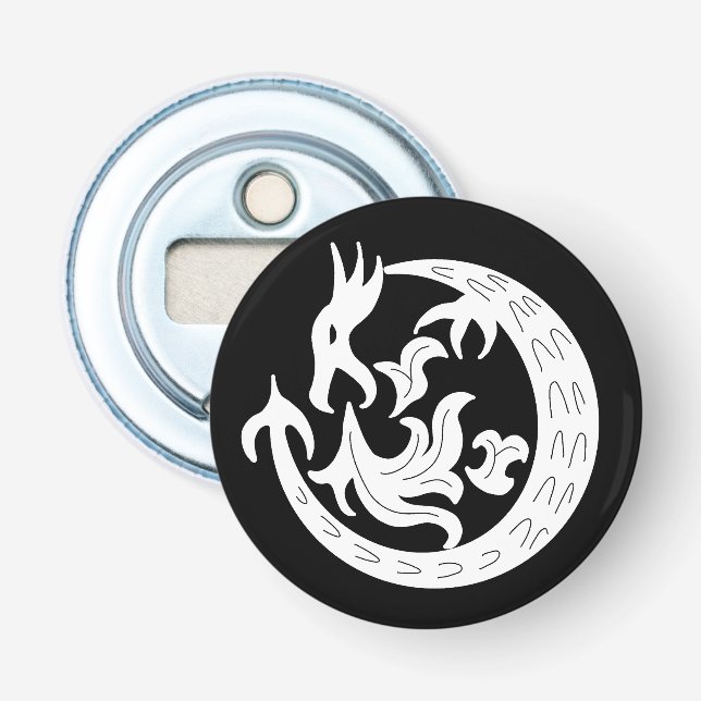 Dragon Blowing Fire Bottle Opener (Front)