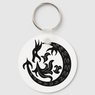 Dragon Blowing Fire   Keychain