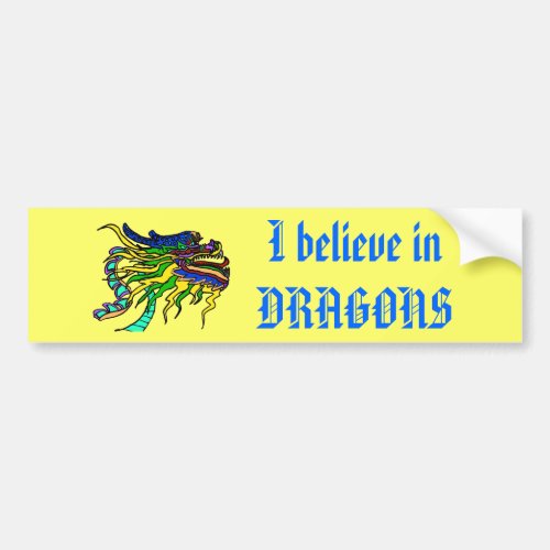 Dragon boat bumper sticker