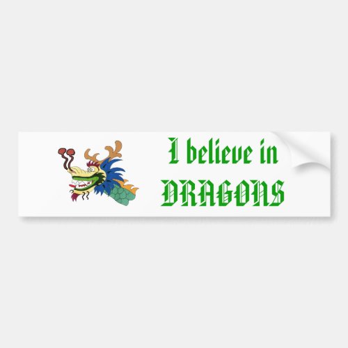Dragon boat bumper sticker