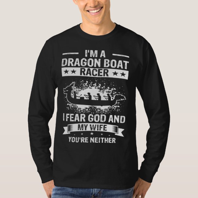 Dragon Boat Coach Quote for Dragonboat and Dragon  T-Shirt (Front)