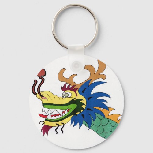 Dragon boat keychain