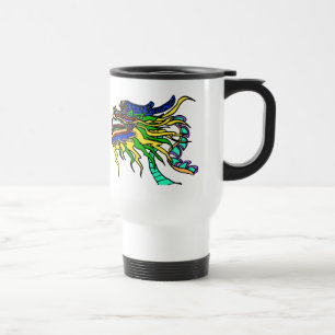 Dragon boat of the Emperor Travel Mug