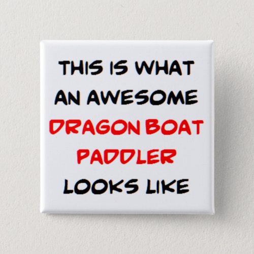 dragon boat paddler awesome button