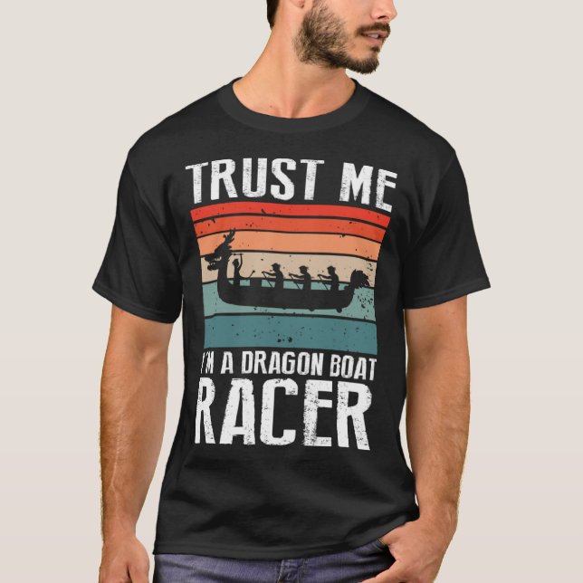 Dragon Boat Paddling Desgin for Dragon Boat Racing T-Shirt (Front)