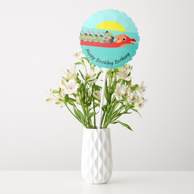 Dragon Boat Racing Balloon (Vase)