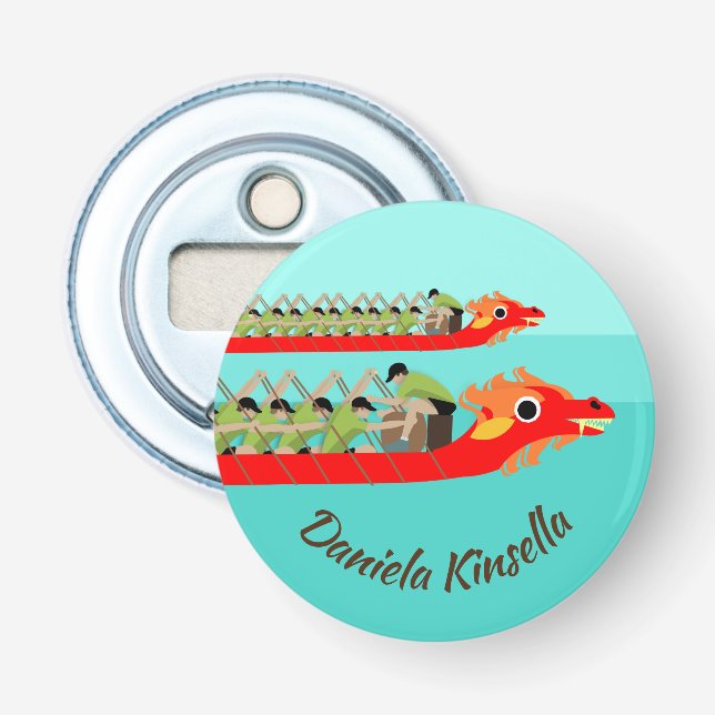Dragon Boat Racing Bottle Opener (Front)