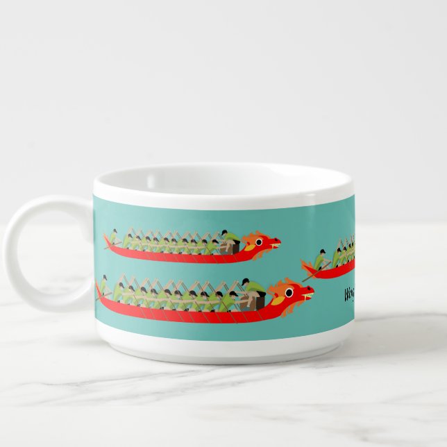 Dragon Boat Racing Bowl (Right)