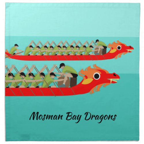 Dragon Boat Racing Cloth Napkin