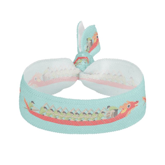 Dragon Boat Racing Elastic Hair Tie (Front)
