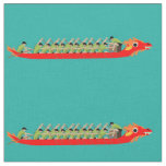 Dragon Boat Racing Fabric