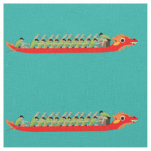 Dragon Boat Racing Fabric