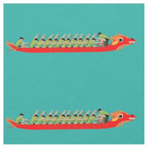 Dragon Boat Racing Fabric