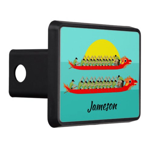 Dragon Boat Racing Hitch Cover