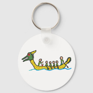 KimmyPinShop Stanley Dragon Boat Paddle Key Chain & Enamel Pin Stanley Dragon Boat Paddle / Keychain